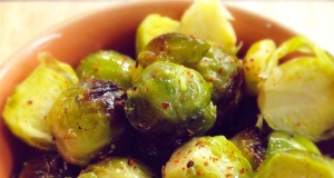 Easy Marinated Brussels Sprouts