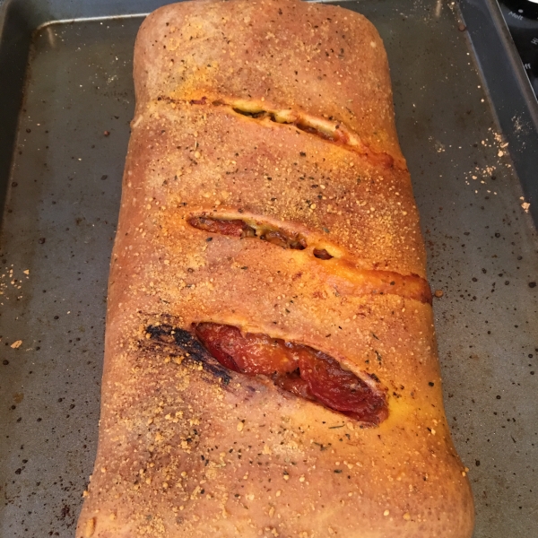 Ham and Cheese Stromboli