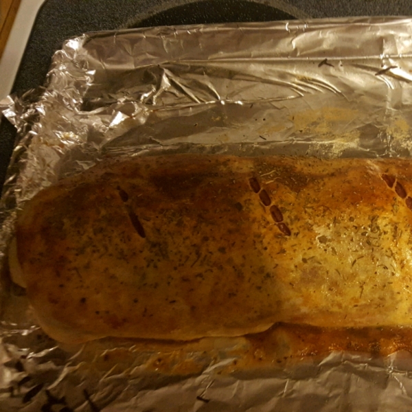 Ham and Cheese Stromboli