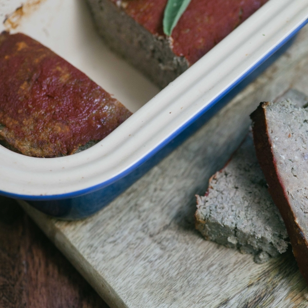 Sneaky Meatloaf with Ground Beef and Lentils