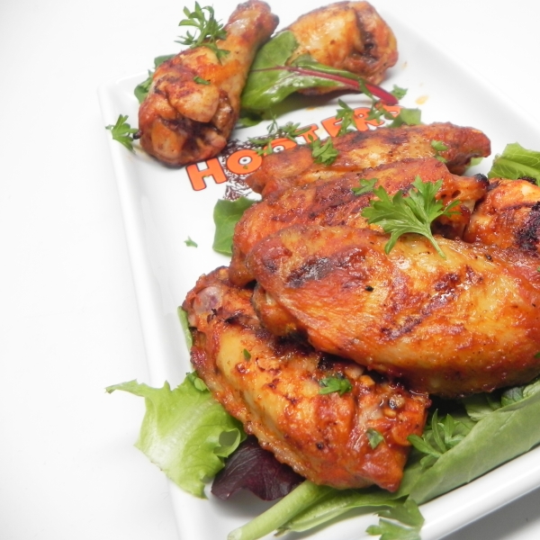 Simple Delicious Grilled Chicken Wings