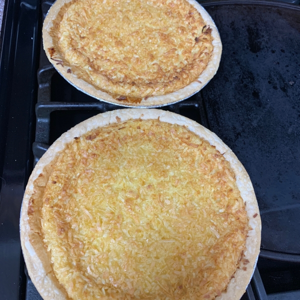 Lauriee's Coconut Custard Pie