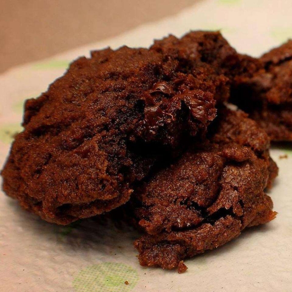 Chocolate-Chocolate Chip Bacon Cookies