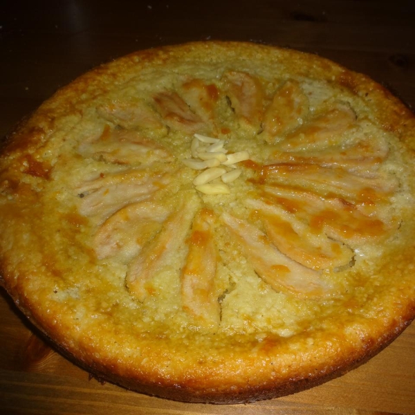 Pear-Almond Tart with Graham Cracker Crust