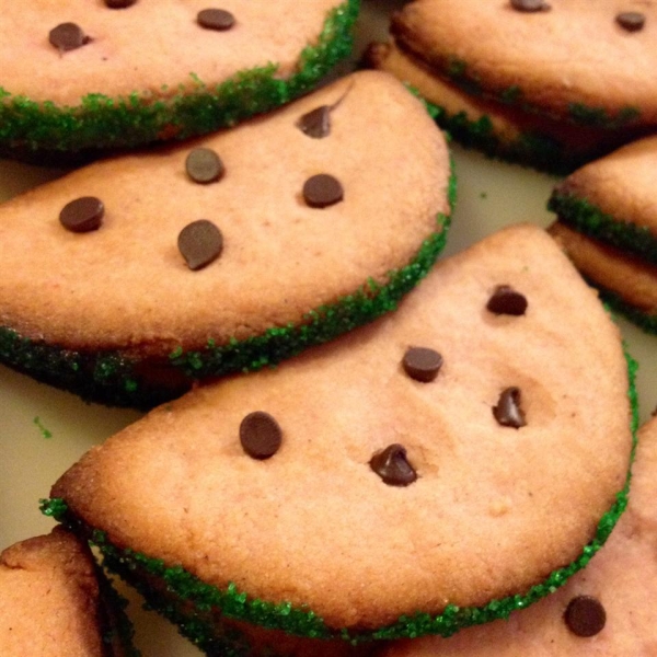 Watermelon Cookies II