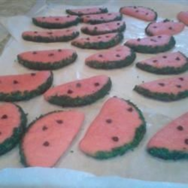 Watermelon Cookies II