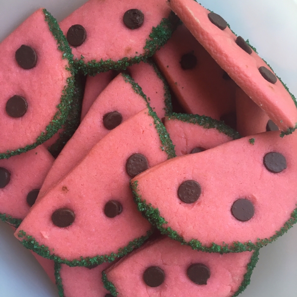 Watermelon Cookies II