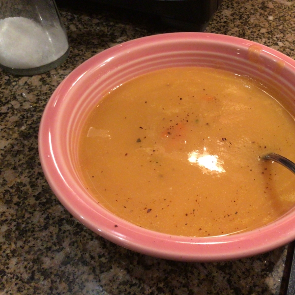 Roasted Acorn Squash Soup