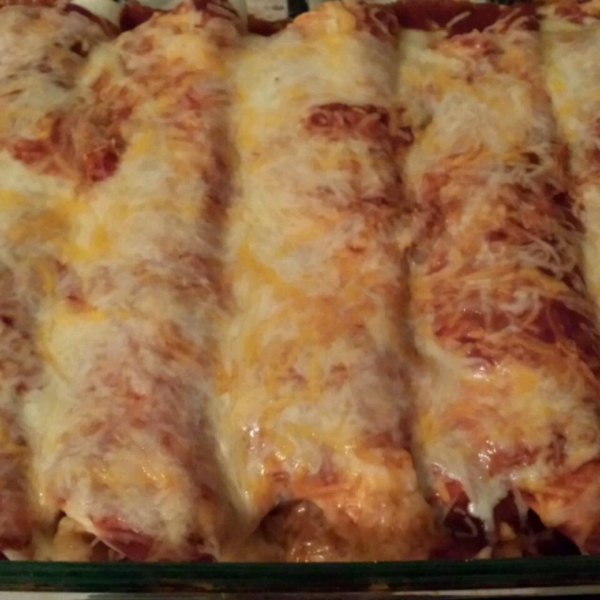 Spicy Chicken Enchiladas