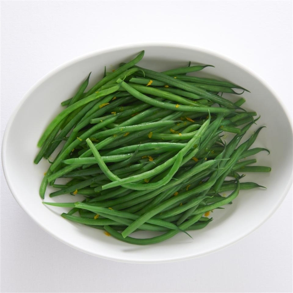 Green Beans With Orange Olive Oil