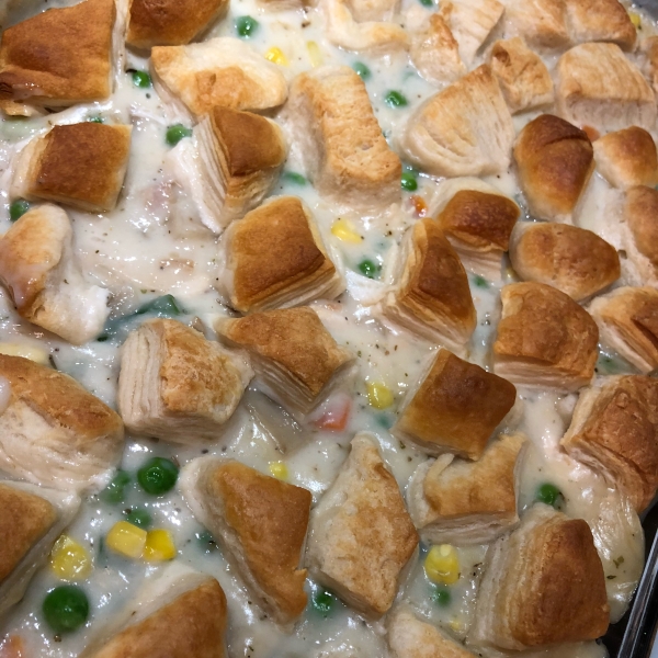 Chicken Pot Pie Bubble Bake