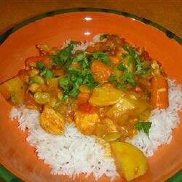 Chicken Stew With Coconut Milk