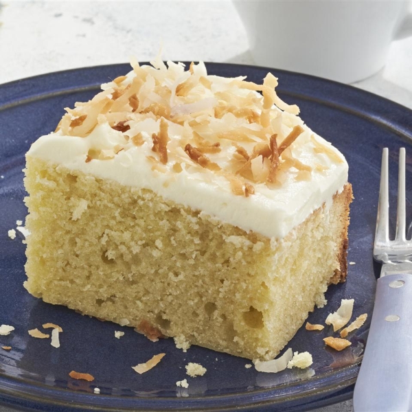 Triple Coconut Cake