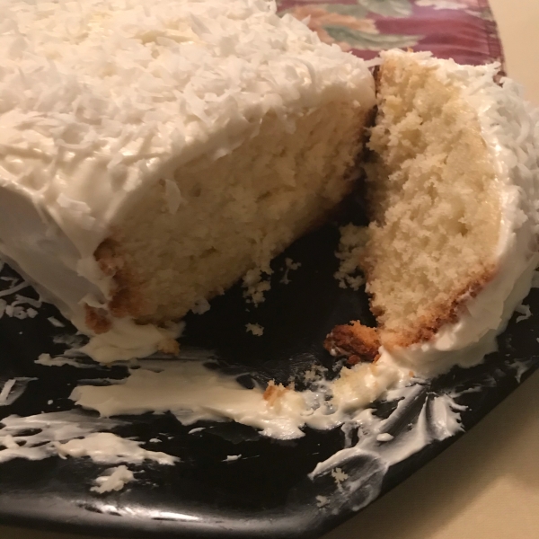 Triple Coconut Cake