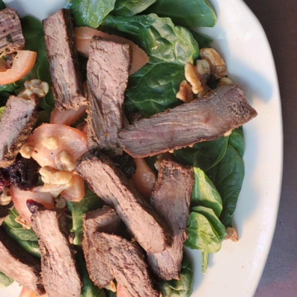 Steak and Spinach Salad