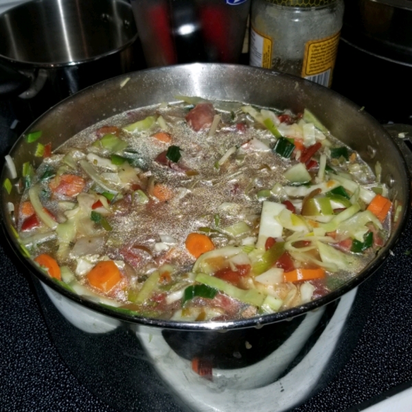 Cajun Cabbage Soup