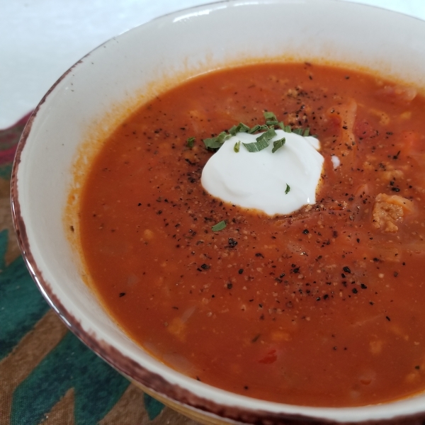 Easy, Not Fast One Pot German Cabbage Soup