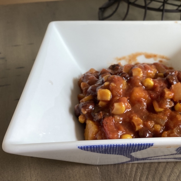 Slow Cooker Sweet Potato Chili