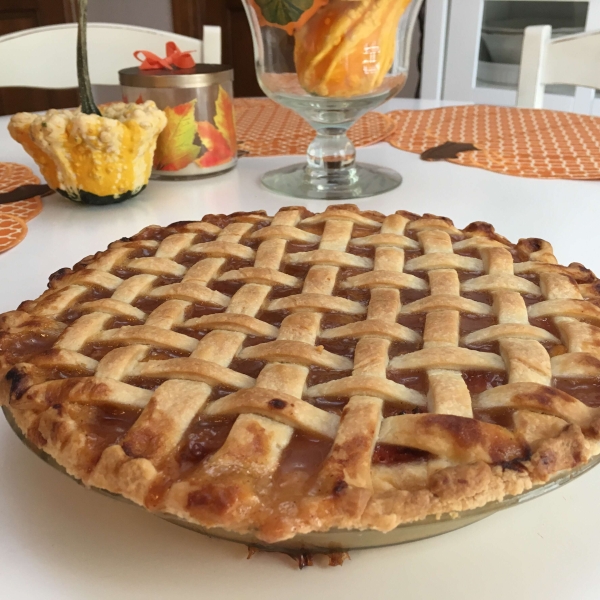 Honey Peach Pie