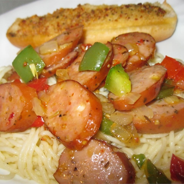 Sauceless Spaghetti