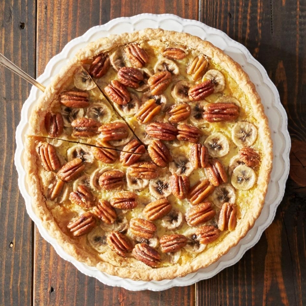 Banana-Pecan Caramel Tart