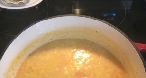 Cheddar Cauliflower Soup