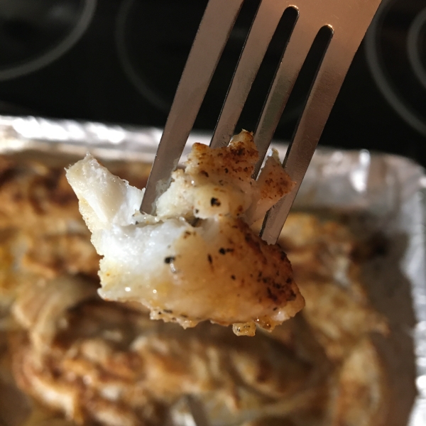 Simple Broiled Haddock