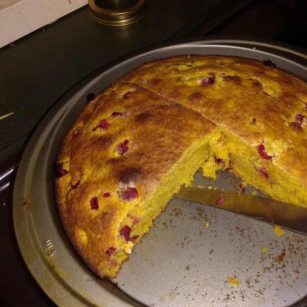 Cranberry-Pumpkin Cornbread