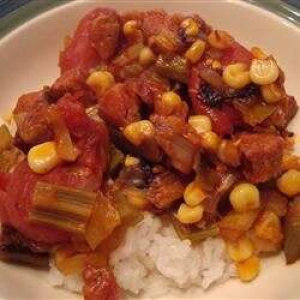 Hearty Creole Okra and Tomatoes