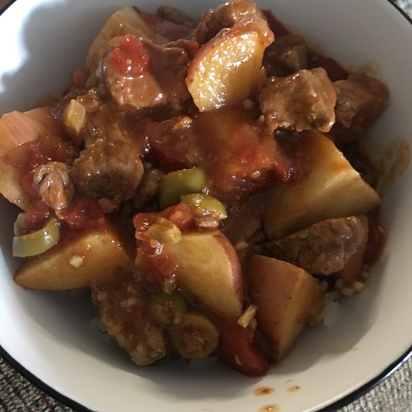 Slow Cooker Spanish Beef Stew