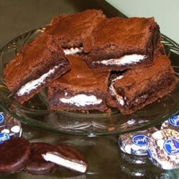 Peppermint Patty Brownies