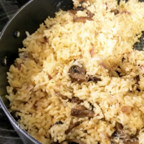 Parmesan-Black Pepper Arborio Rice Pilaf