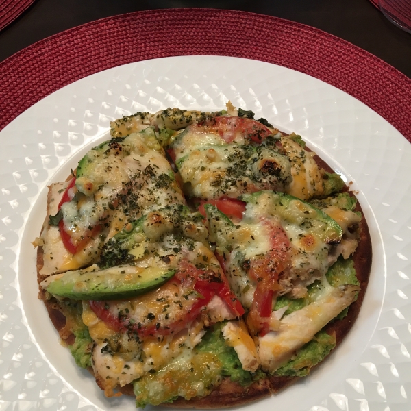 Chicken Avocado Pizza