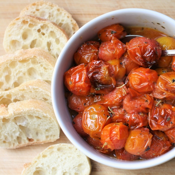 Air Fryer Roasted Cherry Tomatoes