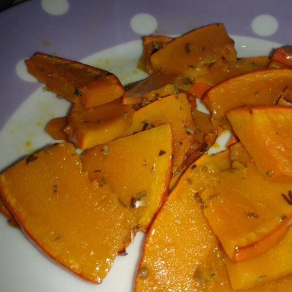 Roasted Herbed Pumpkin