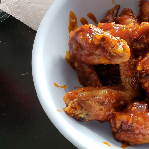 Sweet and Sticky Wings