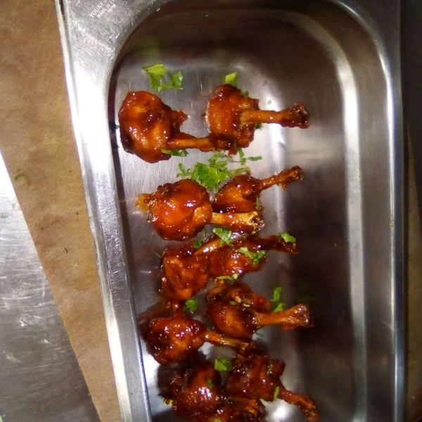 Sweet and Sticky Wings