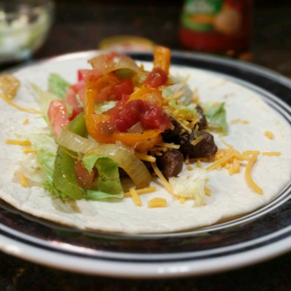 Venison Fajitas