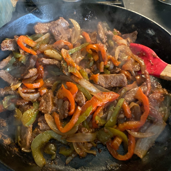 Venison Fajitas