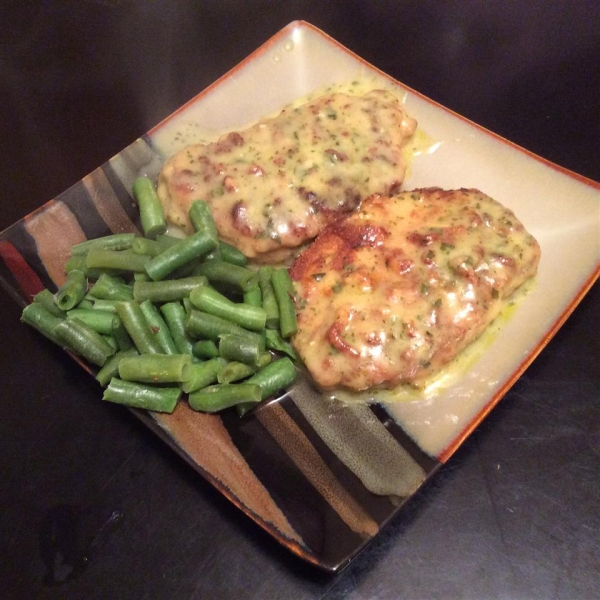 Pesto Baked Pork Chops