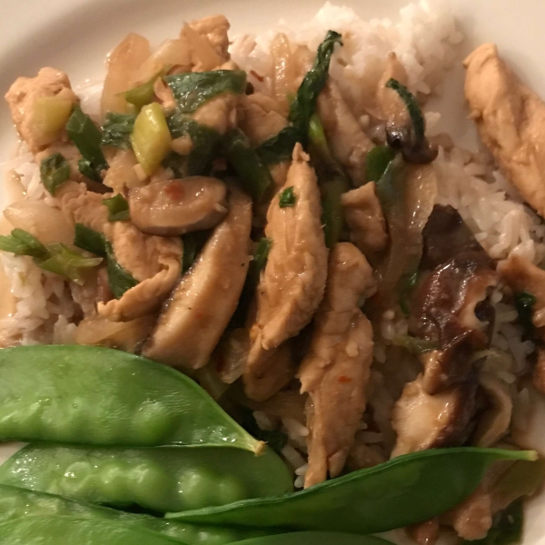 Thai Chicken with Basil Stir Fry