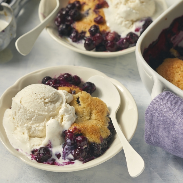 Best Ever Blueberry Cobbler