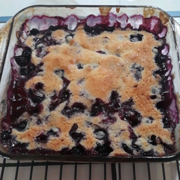 Best Ever Blueberry Cobbler