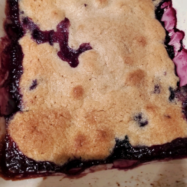 Best Ever Blueberry Cobbler