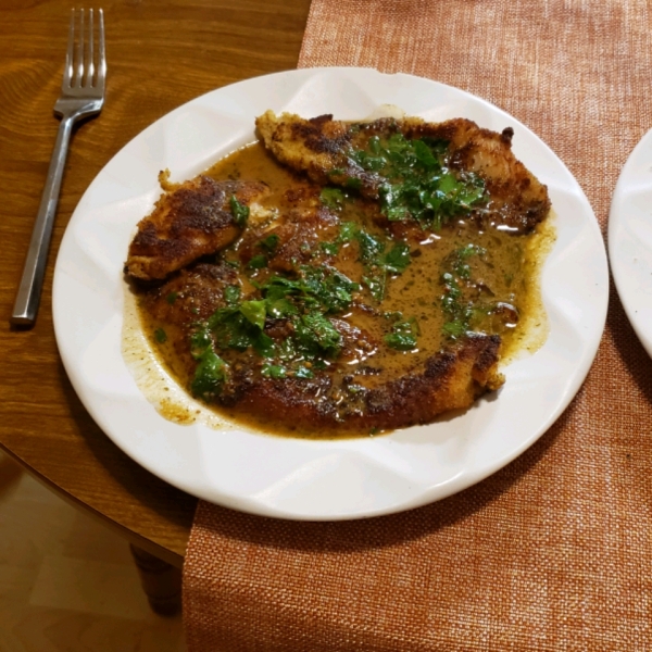 Sole In Butter Sauce