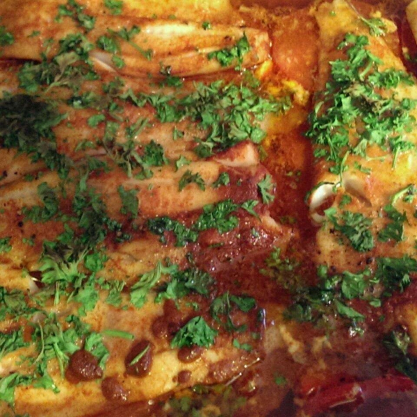 Moroccan Shabbat Fish