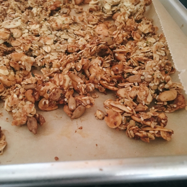 Savory Nut and Seed Granola