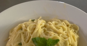 Vermicelli with Lemon Cream Sauce