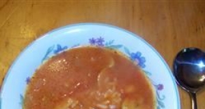 Hearty Chicken Cacciatore Soup with Rice