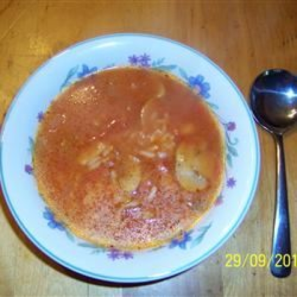 Hearty Chicken Cacciatore Soup with Rice